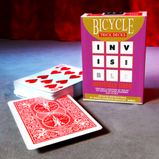 Baraja INVISIBLE bicycle- dorso rojo