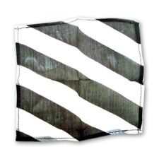 Pañuelos de seda 13x13 cm- rayas zebra