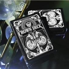 Baraja CROWN negra- USPCC