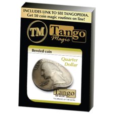 moneda doblada Cuarto de Dólar - Tango magic