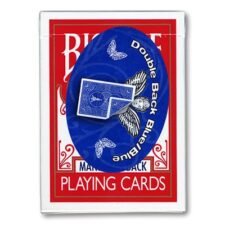 Baraja doble dorso Bicycle Mandolin - azul-azul (52 cartas iguales)