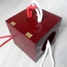 Caja de Dean - madera sólida de kaoba (Lujo)