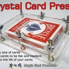 Prensa para cartas de cristal