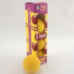 Bolas de Esponja (5 cm) Suaves - Gosh 4u. Amarillas