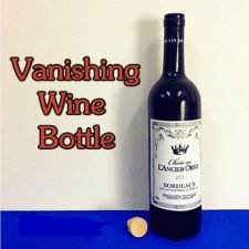 Botella de Vino Premium para Aparición/Desaparición