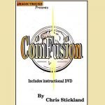 Moneda de Fusión (Medio Dólar) con DVD y gimmick - por Chris Stickland