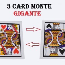 Automático 3 Card Monte - Tamaño Gigante