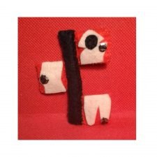 Broches de fieltro para Magos - Ilusión Zig Zag