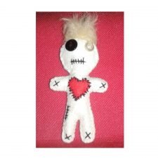 Broches de fieltro para Magos - Muñeco vudú