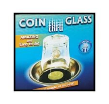 Moneda a través del vaso - económico