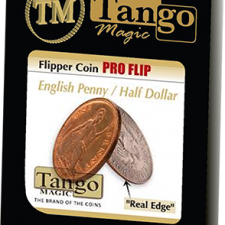 Moneda Flipper PRO FLIP (Penique Inglés/Medio Dolar) Tango