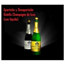 Aparición y Desaparición Botella Champagne de luxe (con líquido)