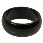 Anillo súper magnético (Estilo Curvo G2) - DVD - Pk Ring - 17 mm (Negro)