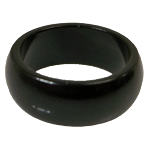 Anillo súper magnético (Estilo Curvo G2) - DVD - Pk Ring - 17 mm (Negro)