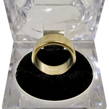 Anillo súper magnético para mago - Pk Ring - 18 mm (Oro)