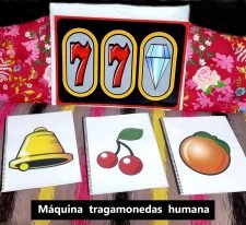 Máquina Tragamonedas humana - Tamaño XL