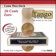 Monedas a través de la baraja - 50 céntimos € - Tango Magic
