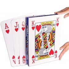 Baraja de Póker Jumbo ( 19cm x 12,5 cm)