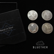 Cuatro en Una - Dólar Morgan (Nest in four) - Set de monedas