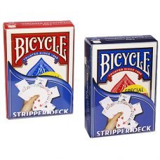 Baraja Bicycle Biselada Cortada y Sellada de fabrica (stripper deck)