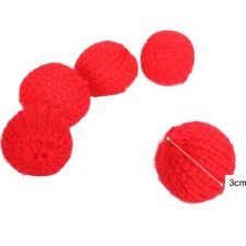 Bolas de Hilo de Algodón para cubilete (relleno esponjoso flexible) Pack 5 ud