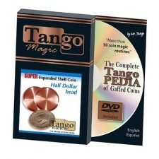 Cascarilla Súper Expandida-  Moneda Medio Dólar (Cara) - Tango