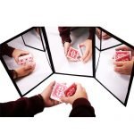 Espejo Triple para Ensayo convertible a Tapete Negro (2 en 1)