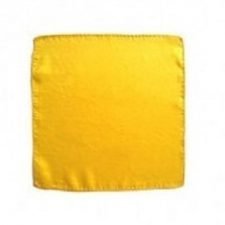 Pañuelos de seda 15×15 cm- Amarillo