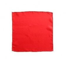 Pañuelos de seda 15×15 cm- Rojo