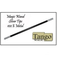 Varita mágica Profesional (Negra con puntas plateadas) Tango