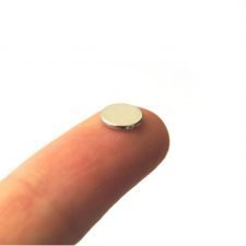 Imán neodimio 7 mm diámetro x 1 mm grosor