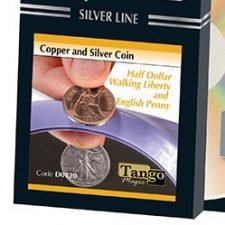 Copper & Silver - plata/cobre (Medio Dólar Walking Liberty y Penique Inglés) Tango