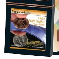 Copper & Silver - plata/cobre (Medio Dólar plata 1964 y Penique Inglés) Tango