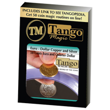 Euro-Dólar Copper & Silver - plata/cobre (50 cént.€ y Cuarto dólar) Tango