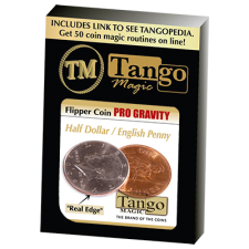 Moneda Flipper PRO GRAVITY (Medio Dolar/ Penique Inglés) Tango