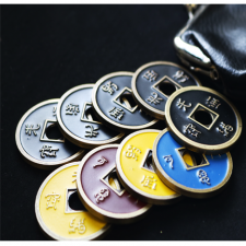 Set de monedas Chinas - tamaño 1 Dólar (Gimmicks and Online Instructions) Tango