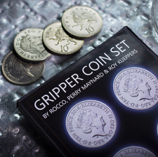 Gripper Coin (Set manipulación lujo / 10 Peniques Ingleses) por Rocco Silano