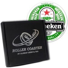 Posa-vasos (copenetero) de Hanson Chien -Roller Coaster- Heineken