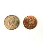 Scotch & Soda - Medio dólar + Centavos mexicanos