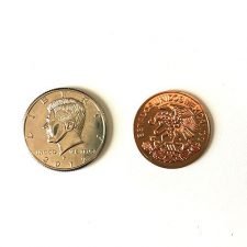 Scotch & Soda - Medio dólar + Centavos mexicanos