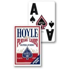 Baraja Hoyle Súper Jumbo, dorso rojo