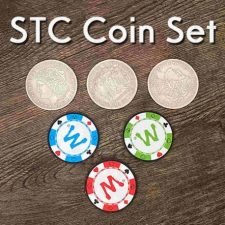 Set de Monedas de Lujo STC (Tamaño Dólar Morgan)