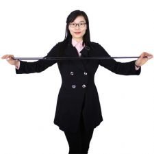 Bastón de Desaparición (Metal / Negro) - JL Magic