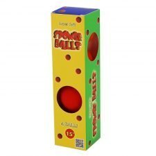 Bolas de Esponja Rojas - 4 cm