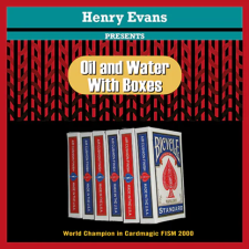 Agua y Aceite con Barajas (cajas) - inst en línea- Henry Evans