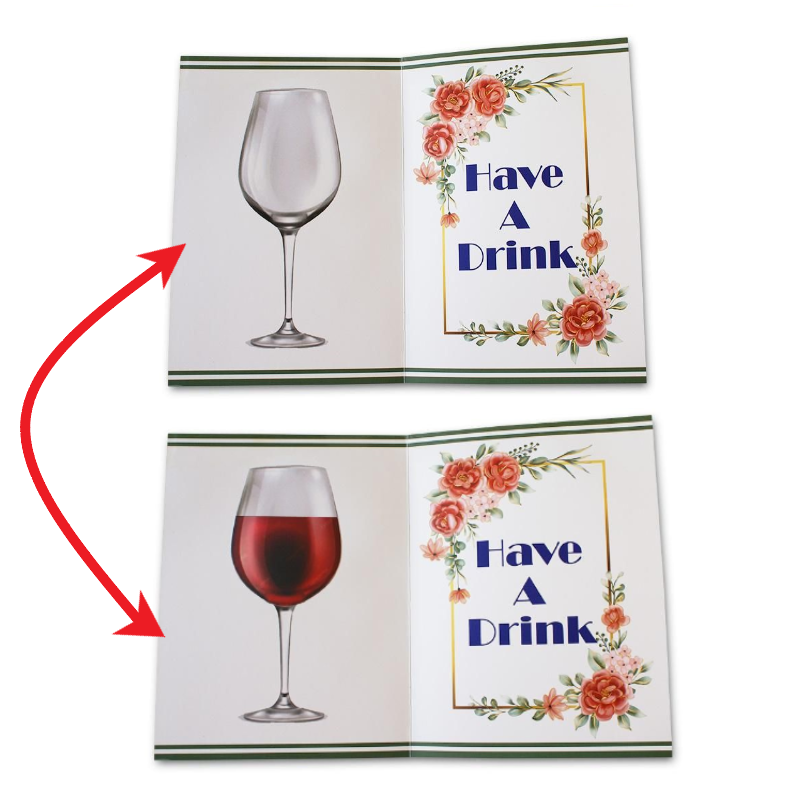 De copa vacía a copa llena - en un instante