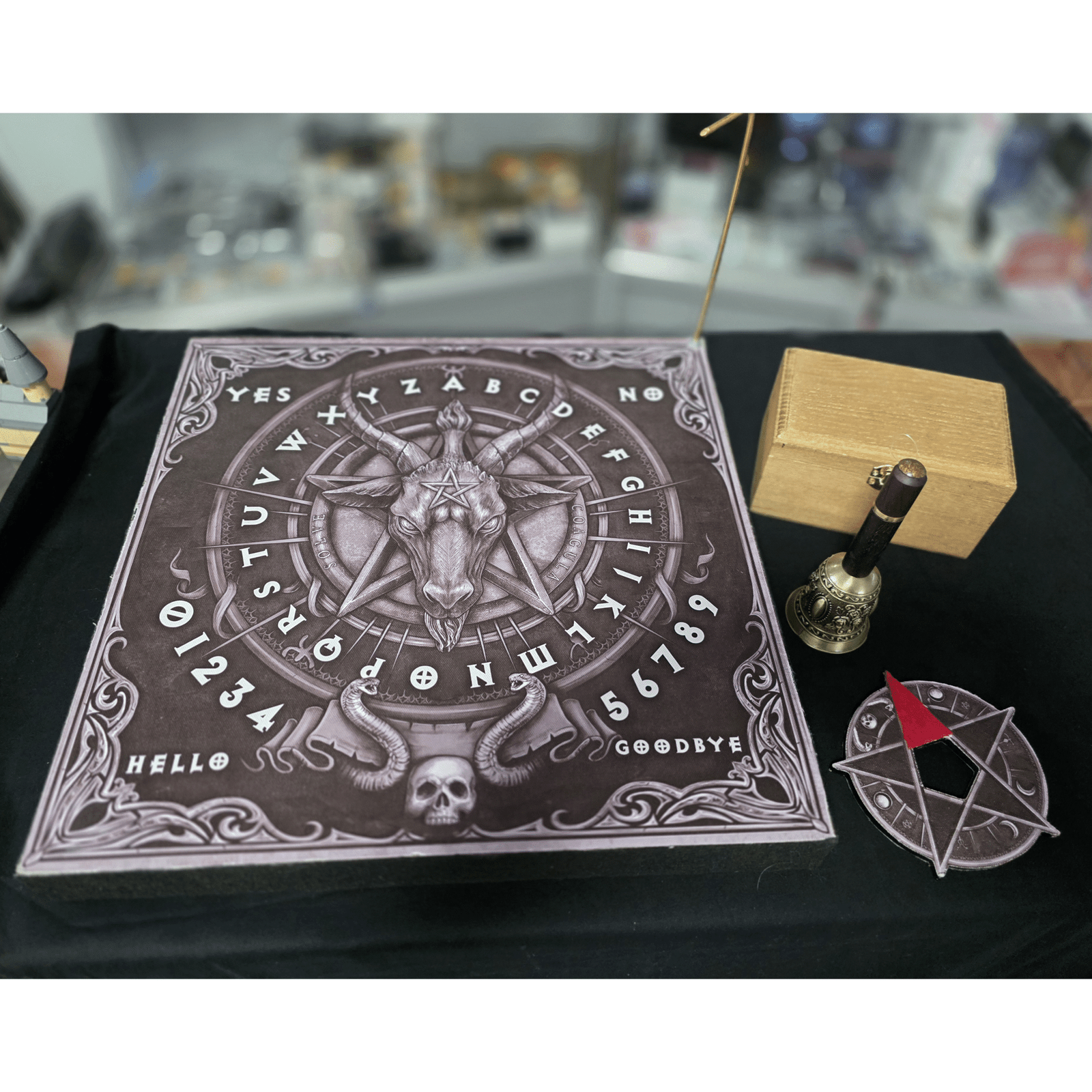 Tabla Ouija Mágica y Campana Espiritista 2.0