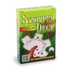 Baraja biselada económica (stripper deck)