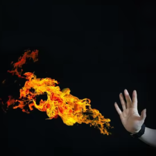 Explosión Bola de Fuego - Mini Cañón