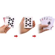 Ilusión con 4 cartas